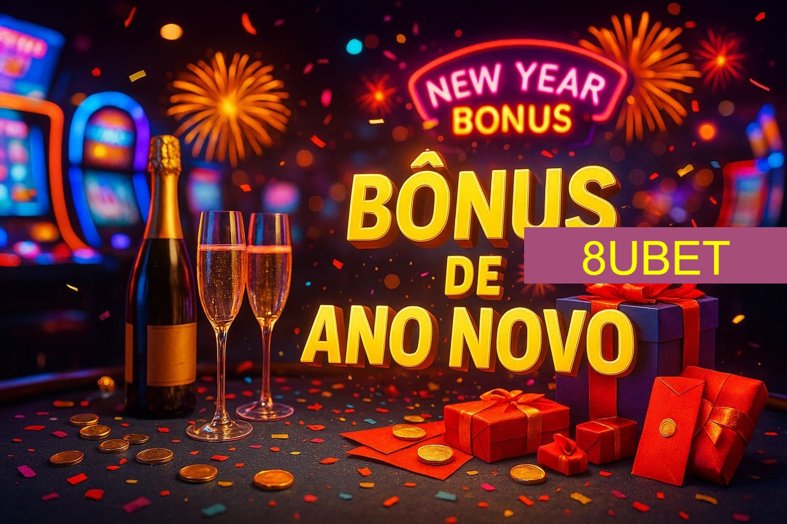 Promoções de Ano Novo no 8UBET